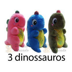 Kit: 3 Dinossauros