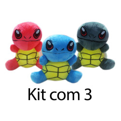 Kit: 3 Tartarugas Coloridas