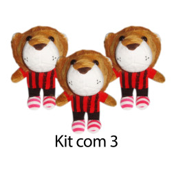 kit 3 - Leão Torcedor