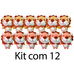 Kit- 12 Leões sortidos