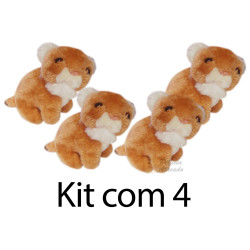 Leão - kit com 4
