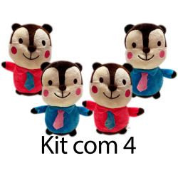 Kit- 4 Esquilo