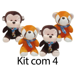 Kit- 4 Animais sortidos