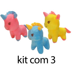 Kit - 3 Unicórnios