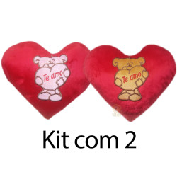 Kit: 2 Corações Te Amo