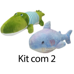Kit: 2 Animais Marinhos