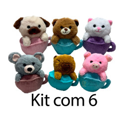 Kit: 6 Animais Sortidos