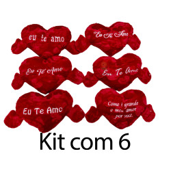 Kit: 6 Corações