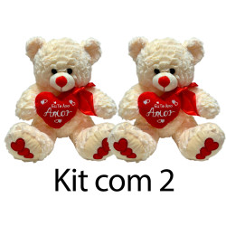 Kit: 2 Ursos Coração