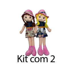 Kit: 2 Bonecas Izadora