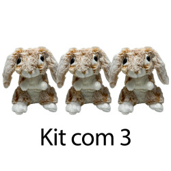 Kit: 3 Coelhos Mesclados