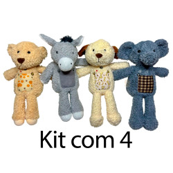 Kit: 4 Animais Sortidos