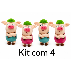 Kit:  4 porcos