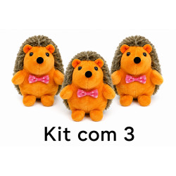 Kit com 3 Porcos-Espinhos...