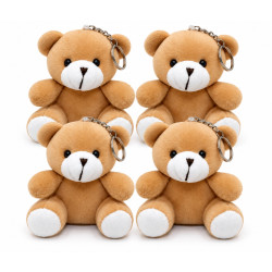 Kit com 4 Chaveiros Urso de...