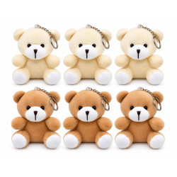 Kit com 6 Chaveiros Urso de...