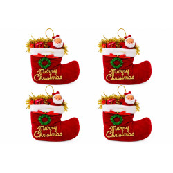 Kit com 4 Botas de Natal...