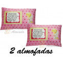 Almofada artesanal kit com 1