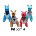 Kit: 4 Animais Sortidos nº5