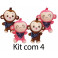 Kit: 3 Macacos