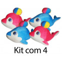 Golfinhos - kit com 4
