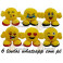 Kit: 6 Emojis Whatsapp com Pé M