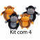 Kit: 2 Macacos