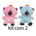 Kit: 2 Ursos de Laço 2