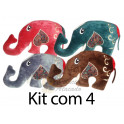 Kit: 2 Elefantes