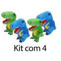 Kit: 4 Dinossauros 