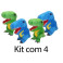 Kit: 4 Dinossauros 