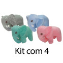 Kit: 4 Elefantes