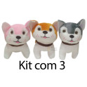 Kit:3 Cachorros 