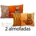 Kit: 2 Almofadas de Felinos