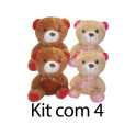 Kit: 3 Urso laço