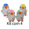 Kit: 4 Pinguins