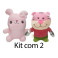 Animais sortidos - kit com 2