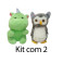 Animais sortidos - kit com 2
