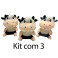 Kit: 3 Vacas