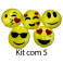 Kit: 5 Almofadas Whatsapp P