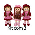 Kit: 3 Bonecas