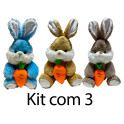 Kit 4: Coelhos com Cenoura
