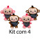 Kit: 4 Macacos