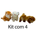 Leão - kit com 4