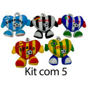 Kit - 10 Corações de pé