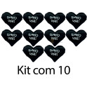 Kit: 10 Cora&ccedil;&otilde;es M