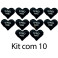 Kit: 10 Corações M