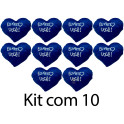 Kit: 10 Cora&ccedil;&otilde;es M