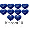 Kit: 10 Corações M