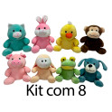 Kit: 8 Animais Sortidos 